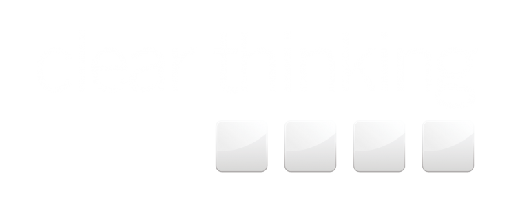 Clear thinking logo