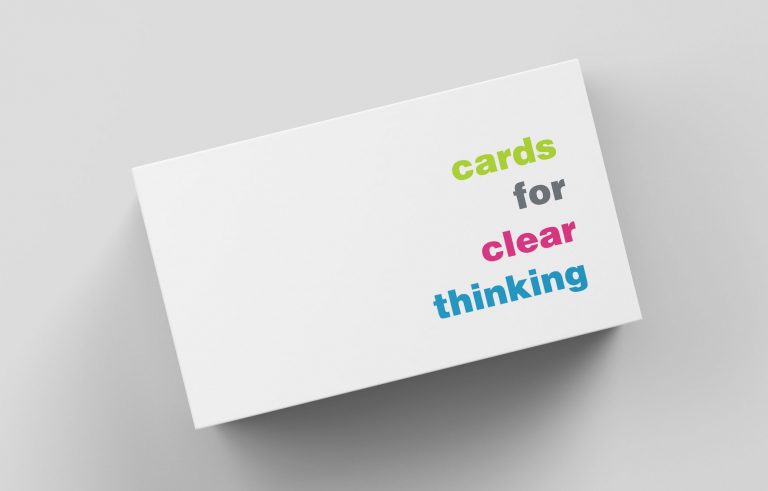 Cards for Clear Thinking